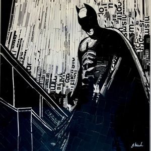 Batman by Nina Boesch - MetroCard Collage